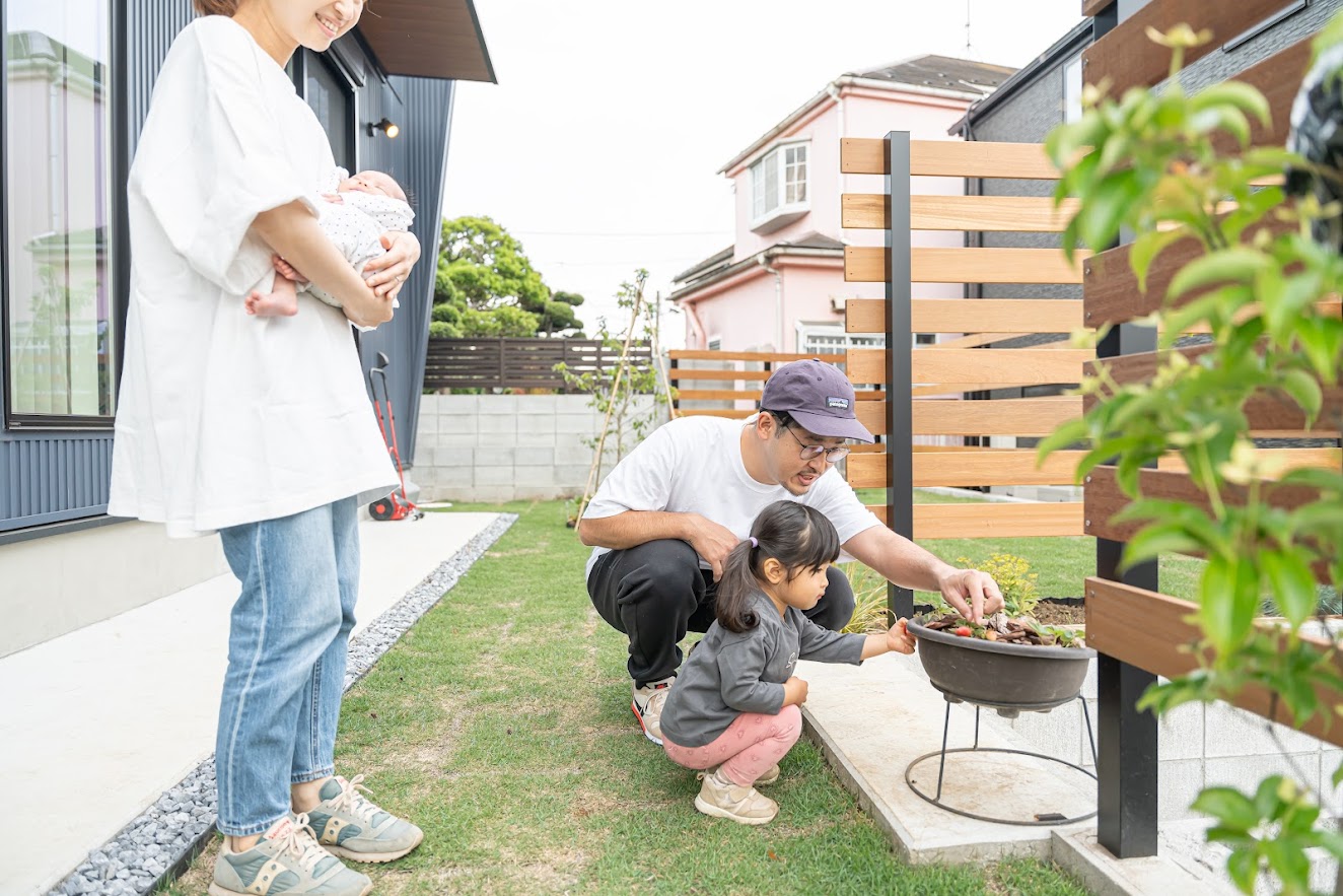家族とともに四季を楽しむ家