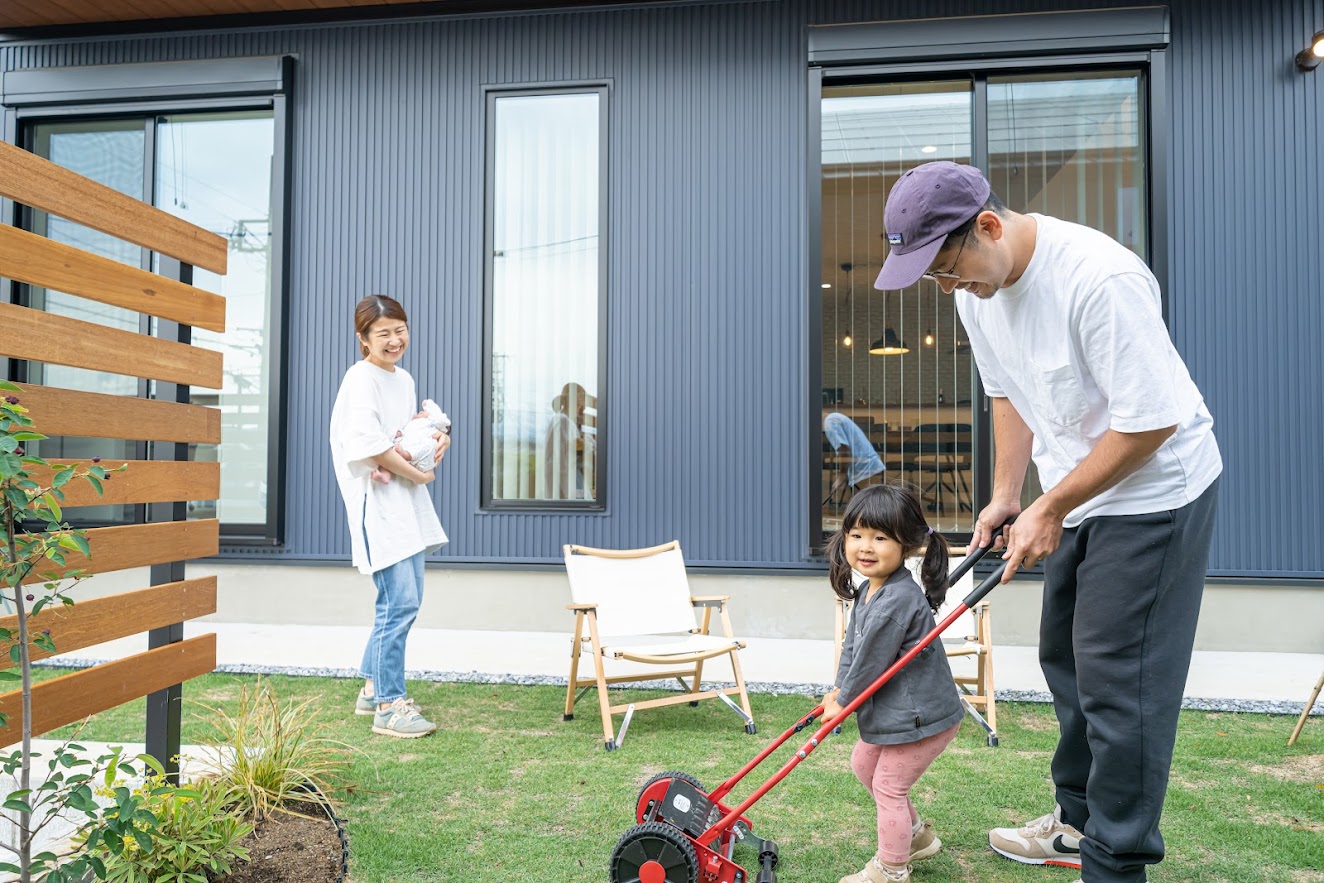 家族とともに四季を楽しむ家