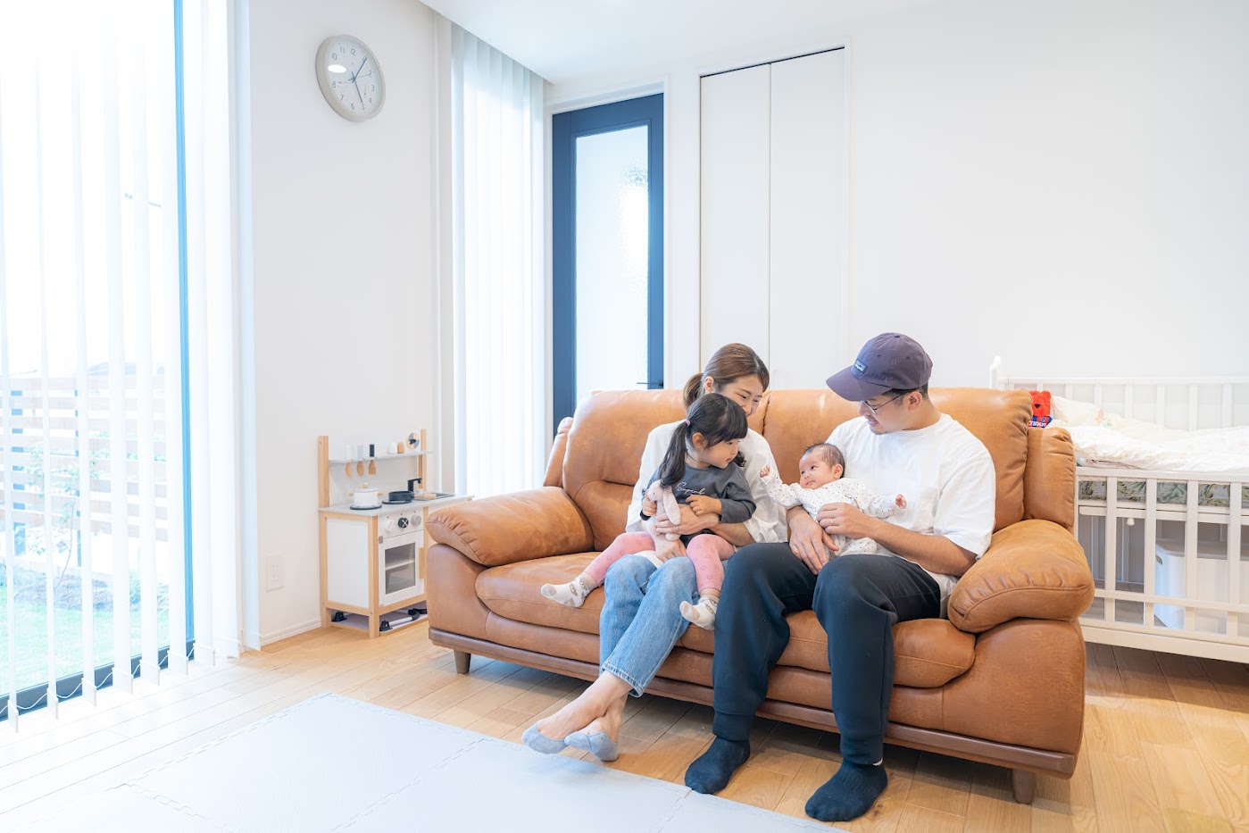 家族とともに四季を楽しむ家