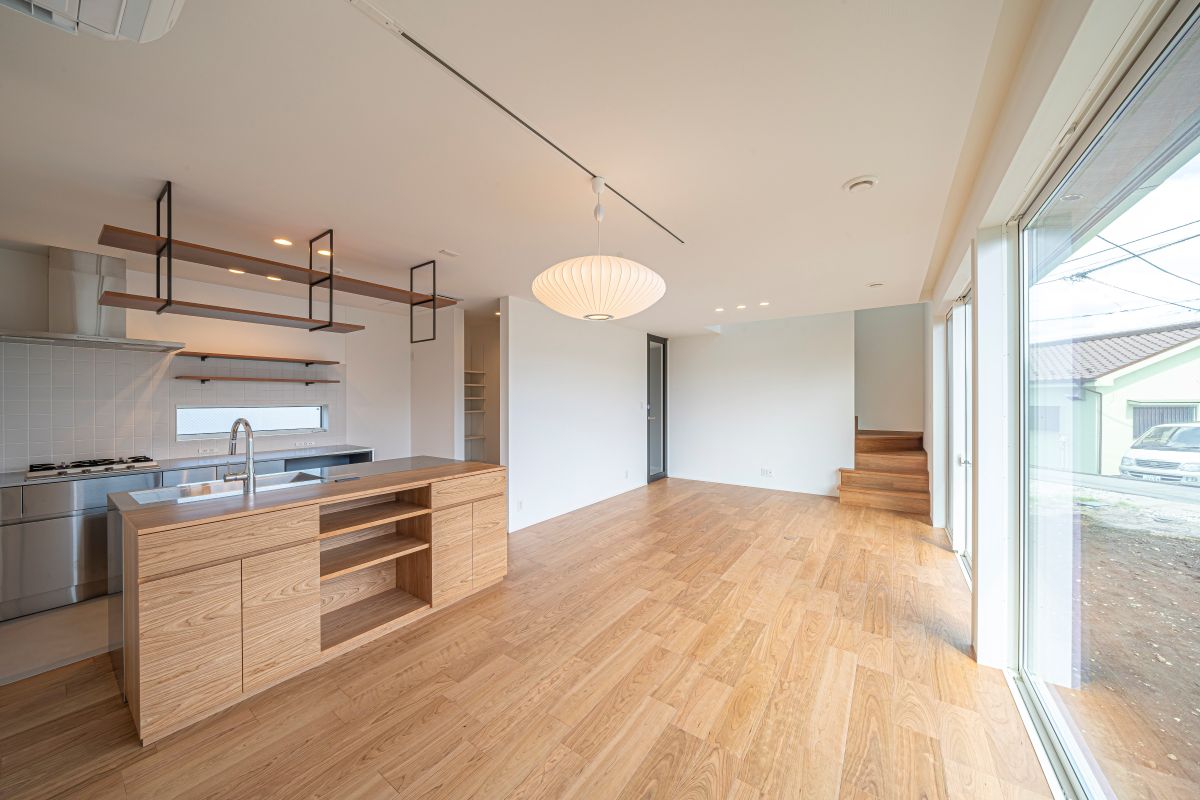 暮らしを整える、洗練された動線の家